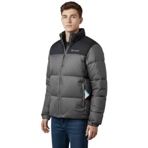 Columbia Men's Puffer Jacket Grey/Black