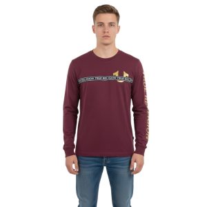 True Religion Men's Long Sleeve Cotton Graphic T-Shirt
