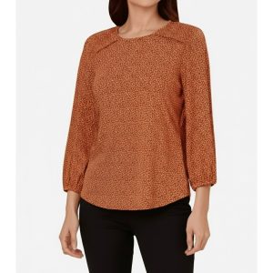 Adrianna Papell 3/4 Sleeve Blouse