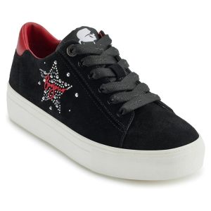 Karl Lagerfeld Women's Lace Up Sneaker