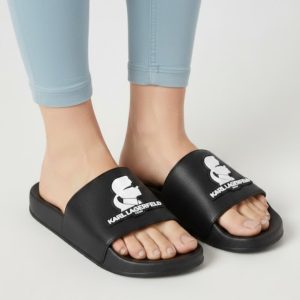 Karl Lagerfeld Women's Black Flip flops